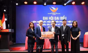Đại hội Liên hiệp các hội doanh nghiệp Việt Nam tại châu Âu nhiệm kỳ 2024-2028