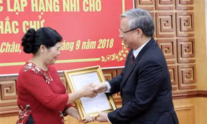 Đồng chí Giàng Páo Mỷ giữ chức Bí thư Tỉnh ủy tỉnh Lai Châu 