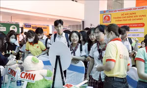 Sôi động Ngày hội Hướng nghiệp - Dạy nghề tại Thành phố Hồ Chí Minh