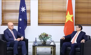 Thủ tướng Phạm Minh Chính tiếp Lãnh đạo Đảng Tự do Australia
