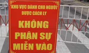 Tạm giữ, cách ly 2 người vượt biên trái phép
