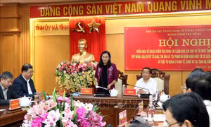Ủy ban Tư pháp của Quốc hội triển khai công tác kiểm tra tại tỉnh Hà Tĩnh