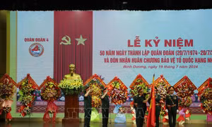 Quân đoàn 4 kỷ niệm 50 năm Ngày truyền thống