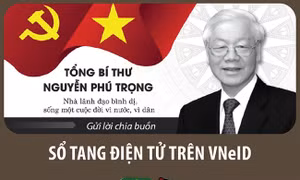 Hướng dẫn ghi Sổ tang điện tử trên VNeID để chia buồn với gia đình Tổng Bí thư Nguyễn Phú Trọng