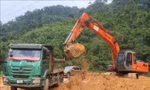 Tái định cư, chống sạt lở cho đồng bào ở vùng 'trước núi sau sông'