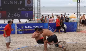 Khởi tranh Giải vô địch các Câu lạc bộ Vật bãi biển Quốc gia 