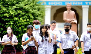 Kỳ thi Tốt nghiệp THPT 2023: Phổ điểm các bài thi tổ hợp sẽ dao động từ 6-7