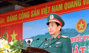 Đại tướng Phan Văn Giang làm việc với Tổng cục Hậu cần