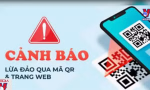 Cảnh báo lừa đảo khi quét mã QR