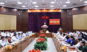 Thủ tướng Chính phủ yêu cầu tỉnh Vĩnh Long khẩn trương hoàn thành lập Quy hoạch