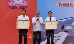 Nghề làm muối ở Bạc Liêu được công nhận Di sản văn hóa phi vật thể quốc gia 