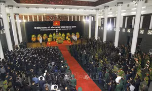 Lời cảm ơn của Ban Lễ tang và gia đình Chủ tịch nước Trần Đại Quang 