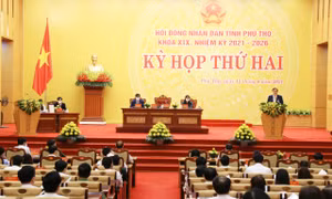Phú Thọ: Tiếp tục nâng cao chất lượng hoạt động giám sát của HĐND tỉnh