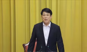 Chủ tịch nước Lương Cường chủ trì họp giao ban với Văn phòng Chủ tịch nước
