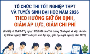 Tổ chức thi tốt nghiệp THPT và tuyển sinh ĐH theo hướng giữ ổn định, giảm áp lực, giảm chi phí