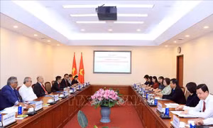 Đoàn cấp cao Đảng Lao động Mexico thăm, làm việc với Thông tấn xã Việt Nam