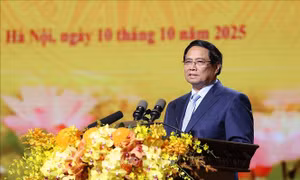 Thủ tướng Phạm Minh Chính: Hà Nội hãy viết tiếp hành trình 'Độc lập - Tự do - Ấm no - Hạnh phúc' của dân tộc