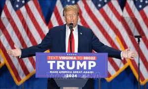 Bầu cử Mỹ 2024: Cựu Tổng thống Donald Trump chiến thắng cuộc bầu cử sơ bộ tại Idaho