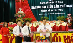 Xây dựng quận Lê Chân trở thành đô thị trung tâm của thành phố Hải Phòng vào năm 2025