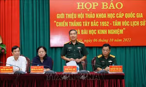 Sắp tổ chức hội thảo đánh giá tầm vóc lịch sử của Chiến thắng Tây Bắc 1952