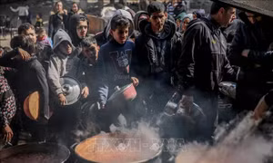 Ai Cập lập trại cứu trợ thứ ba, bệnh viện dã chiến ở Gaza