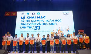 Khai mạc Kỳ thi Olympic Toán học sinh viên và học sinh toàn quốc lần thứ 31
