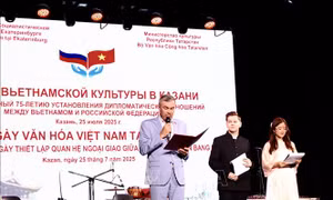 75 năm quan hệ Việt Nam - Nga: Đặc sắc Ngày Văn hóa Việt tại CH Tatarstan