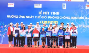 Nhiều hoạt động hưởng ứng Ngày Thế giới phòng chống bom mìn 4/4