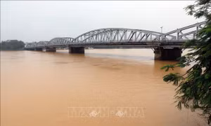 Thừa Thiên - Huế: Mực nước trên sông Bồ, sông Hương ở mức báo động 1