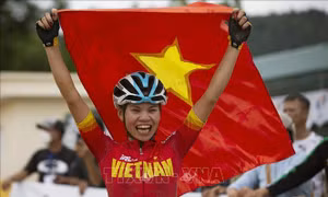 SEA Games 31: Đinh Thị Như Quỳnh giành HCV nội dung băng đồng Olympic nữ
