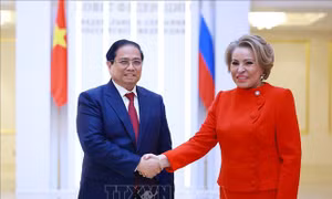Thủ tướng Phạm Minh Chính hội kiến Chủ tịch Hội đồng Liên bang Nga