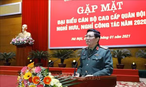 Bộ Quốc phòng gặp mặt cán bộ cao cấp Quân đội nghỉ hưu, nghỉ công tác 