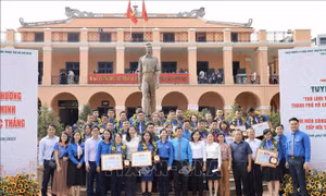 Tuyên dương Thủ lĩnh thanh niên công nhân TP Hồ Chí Minh tiêu biểu 