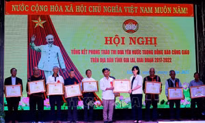 Gia Lai: Tuyên dương người Công giáo tiêu biểu trong phong trào thi đua yêu nước