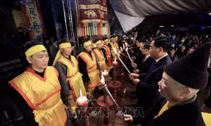 Lễ hội phát lương Đức Thánh Trần: Giáo dục truyền thống yêu nước, tưởng nhớ công lao to lớn của tiền nhân
