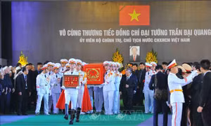 Tiễn đưa Chủ tịch nước Trần Đại Quang về nơi an nghỉ cuối cùng