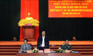 Xây dựng tiềm lực quân sự, quốc phòng Thủ đô vững mạnh toàn diện