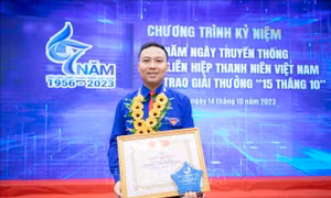 Thủ lĩnh thanh niên nhiệt huyết, có nhiều sáng kiến vì cộng đồng