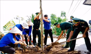 Nhiều hoạt động ý nghĩa trong 'Tháng Ba biên giới'