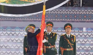 Thường trực Ban Bí thư Trần Quốc Vượng dự Lễ kỷ niệm 110 năm thành lập tỉnh Lai Châu