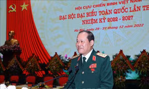 Thượng tướng Bế Xuân Trường được bầu làm Chủ tịch Hội Cựu Chiến binh Việt Nam 