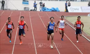 SEA Games 31: Sao trẻ điền kinh Thái Lan tự hào với thành tích mới