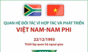 Quan hệ Đối tác vì hợp tác và phát triển Việt Nam - Nam Phi