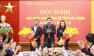 Bắc Giang: Bầu 2 Phó Bí thư Tỉnh ủy