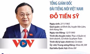Ông Đỗ Tiến Sỹ giữ chức Tổng Giám đốc Đài Tiếng nói Việt Nam