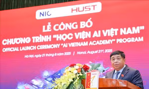 Phó Thủ tướng Nguyễn Chí Dũng: Cần sớm nhân rộng mô hình 'Học viện AI Việt Nam' trên toàn quốc