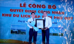 Công nhận Phú Quý là Khu du lịch cấp tỉnh của Bình Thuận