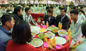 Bữa cơm tất niên đặc biệt