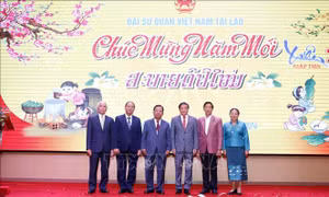 Xuân Giáp Thìn 2024: Thắm tình đoàn kết Việt - Lào