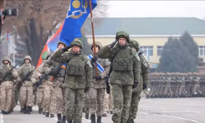 CSTO đẩy nhanh hoàn tất rút quân khỏi Kazakhstan